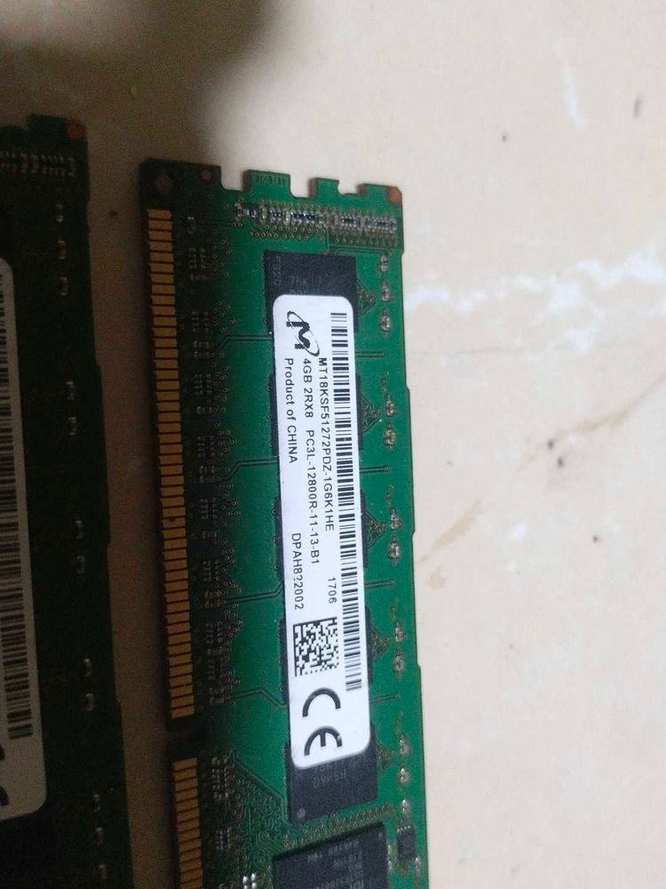 4GB PC3L-12800R DDR3 RAM Module