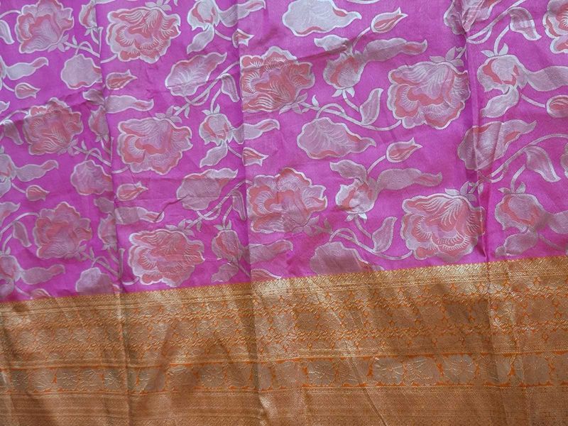 Elegant Floral Saree