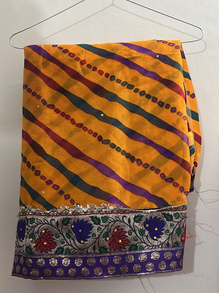 Filmstar Multi Layered Party Wear Saree (Women’s)