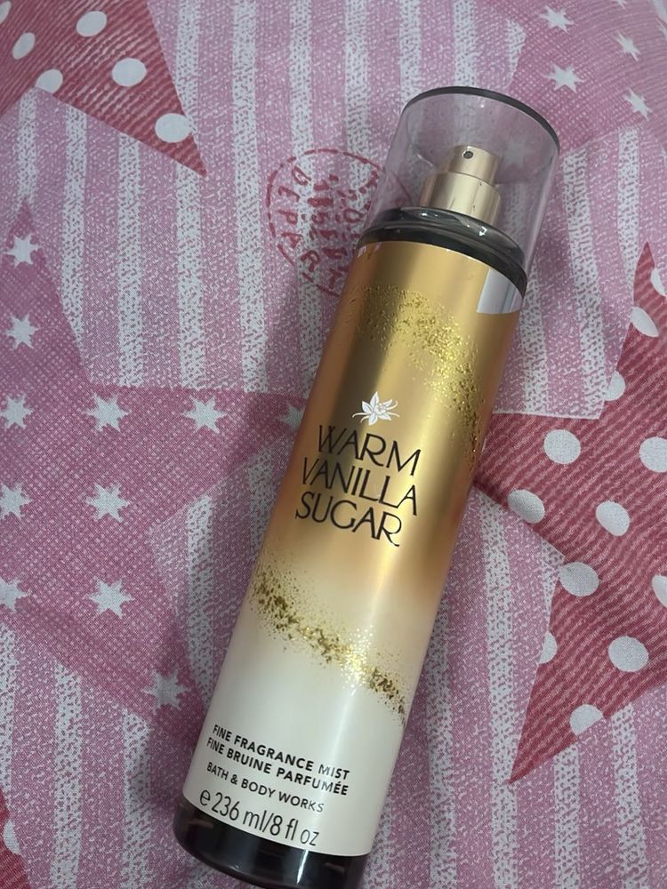 bath and body works warm vanilla sugar🧁