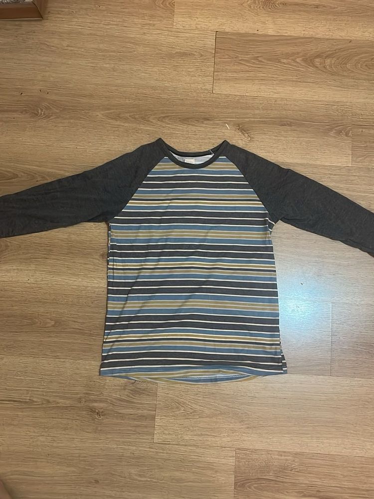 Striped Raglan Tee