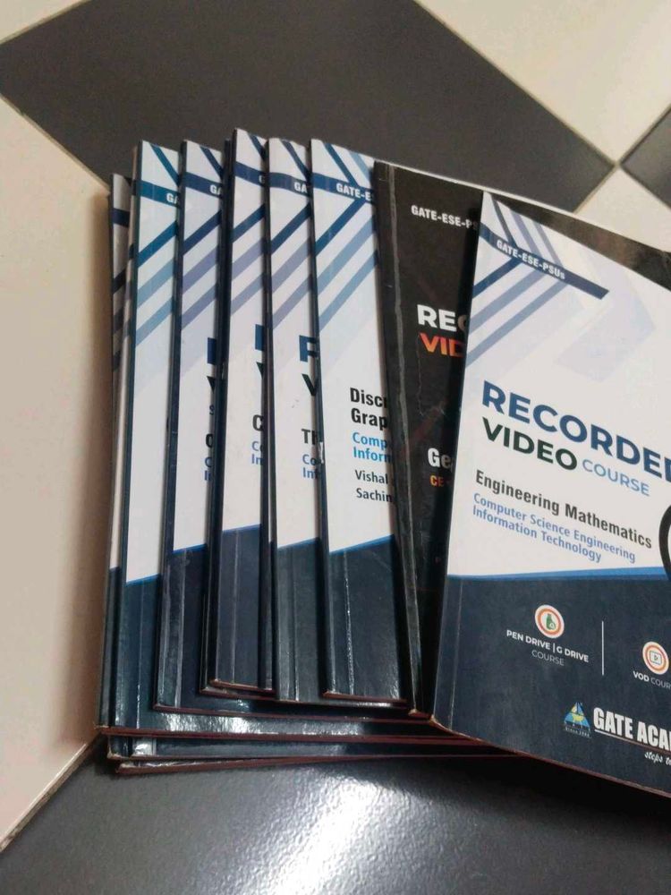 Gate academy workbook,, video course also availabl