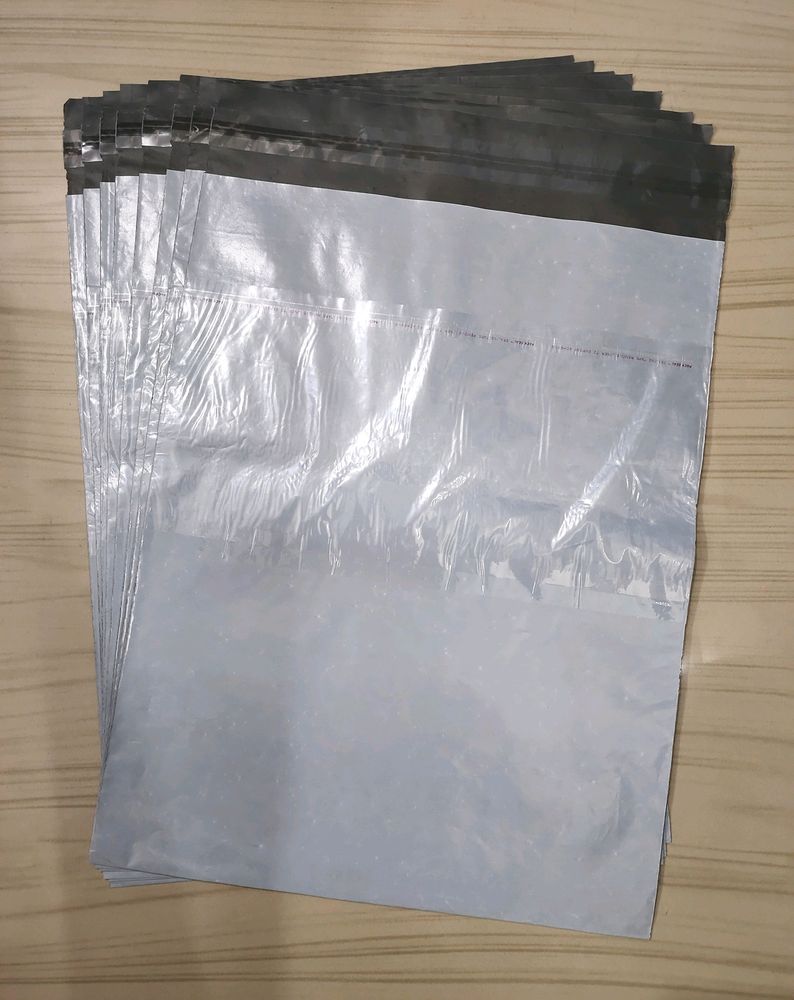 Tamper Proof Polybag/Courier Bag with Pod (8 Pcs)