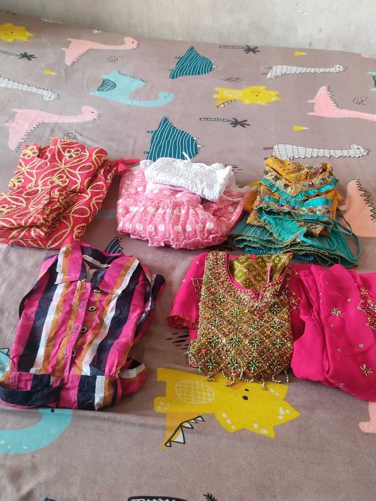 Girls Ethnic Clothing Bundle
