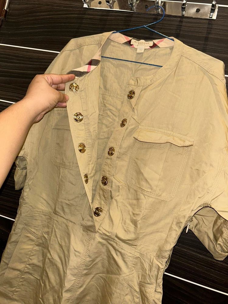 Burberry Khaki Dress