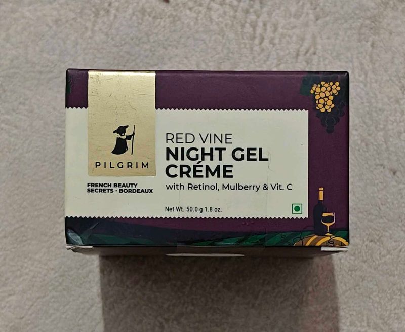 Pilgrim Red Vine Night Gel Creme