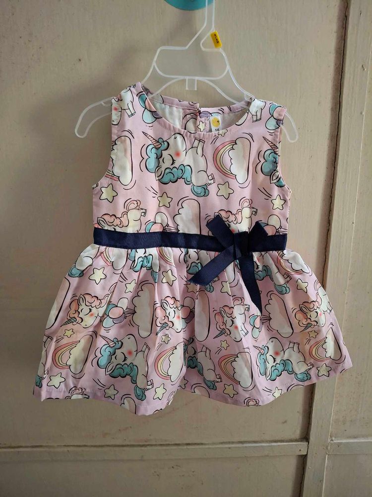 Very Soft And Beautiful Unicorn Frock
