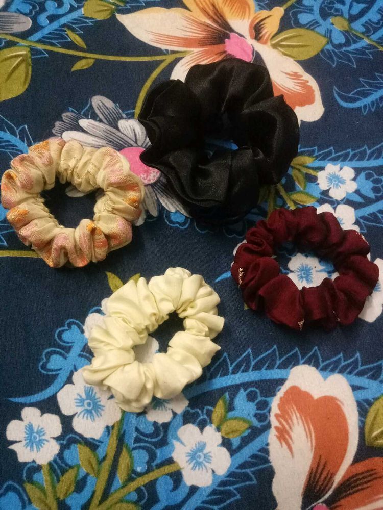 Korean Minimalist Hair Scrunchie – Gentle on Hai