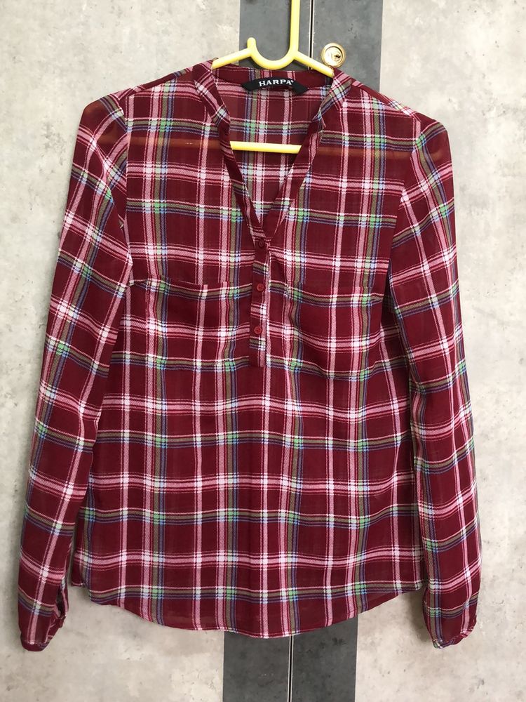 Harpa Maroor Checkered Shirt
