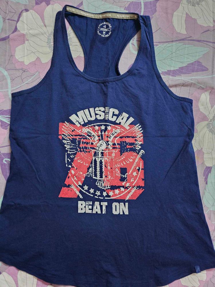 Athleisure Musical Beat On Tank Top