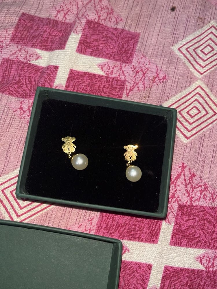 Teddy Bear Earring