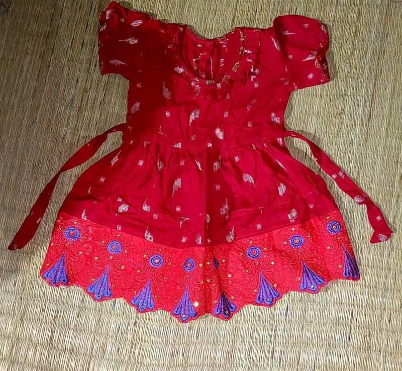 Frock Dress For 1-2 Years Little Girl