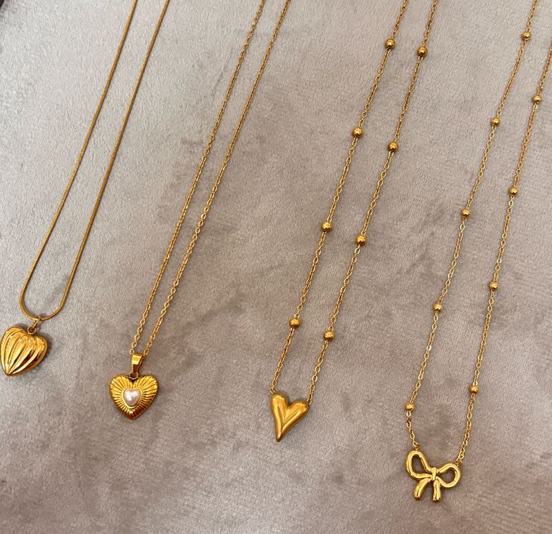 Trendy Anti Tarnish Necklaces