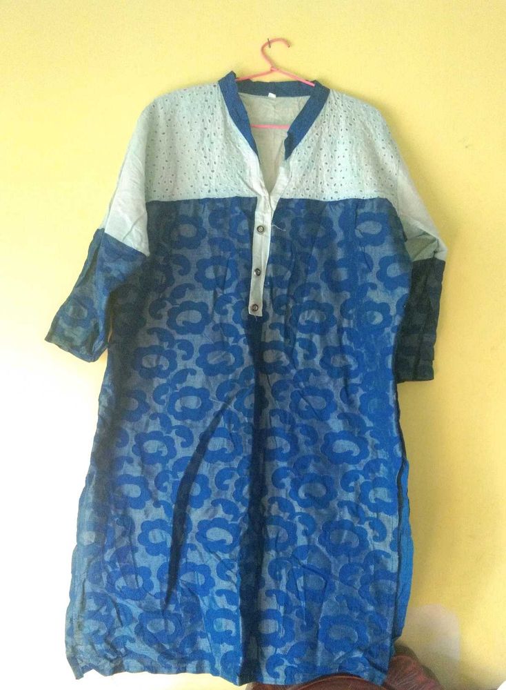 Blue Kurti