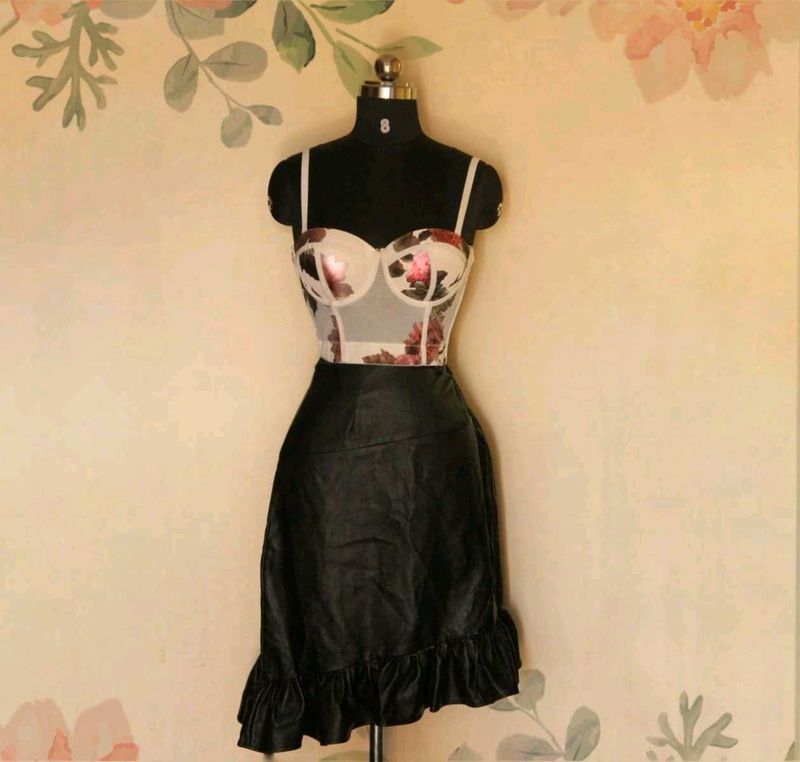Floral Corset Top