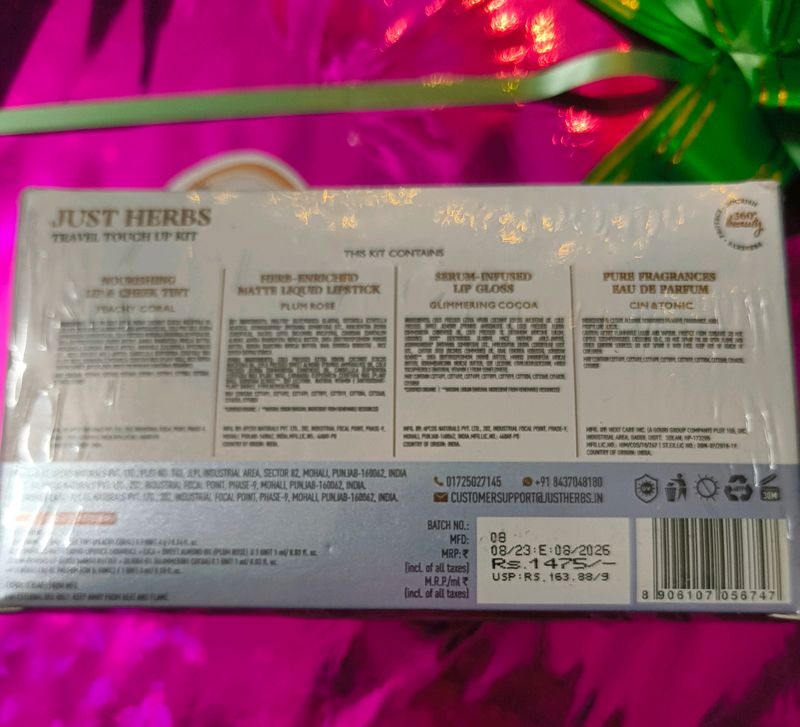 Just Herbs Sealed Touch Up Kit
