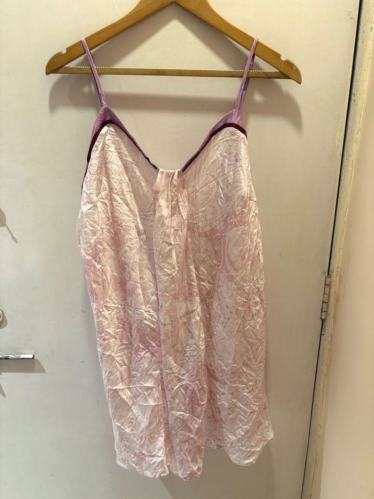 Beautiful JENNIFER LOPEZ Pink &amp; Purple Slip Dress