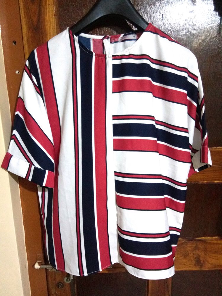 Branded New Striped short-sleeve Top