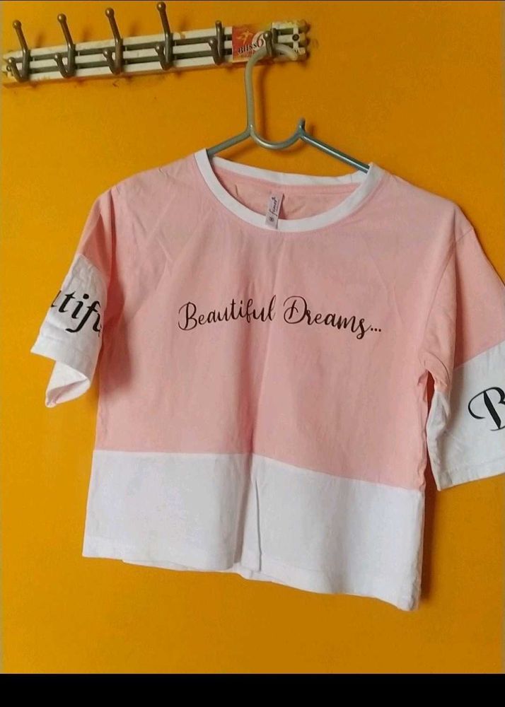 Pink &#39;Beautiful Dreams&#39; Tee