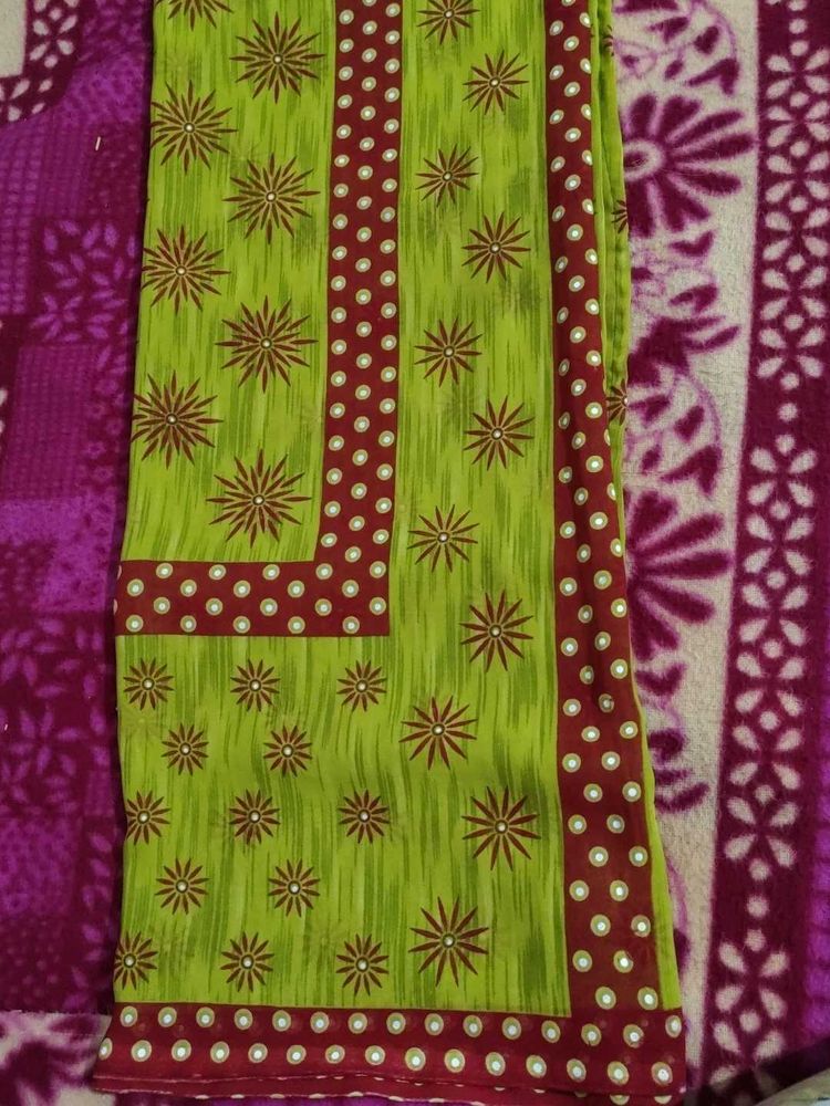 Olive Colour For Women Saree