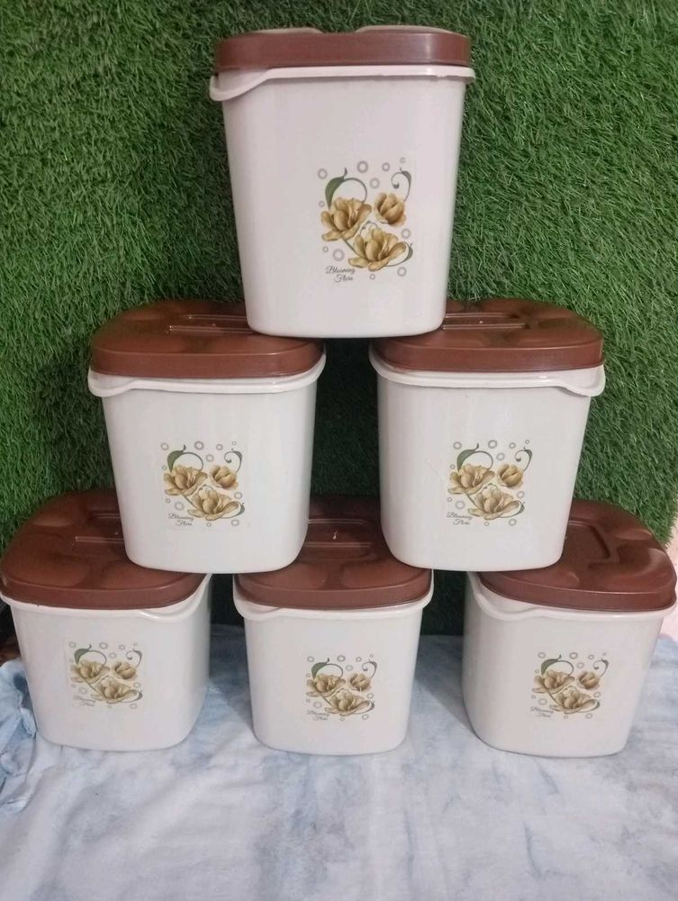Kitchen Containers 6 Pcs
