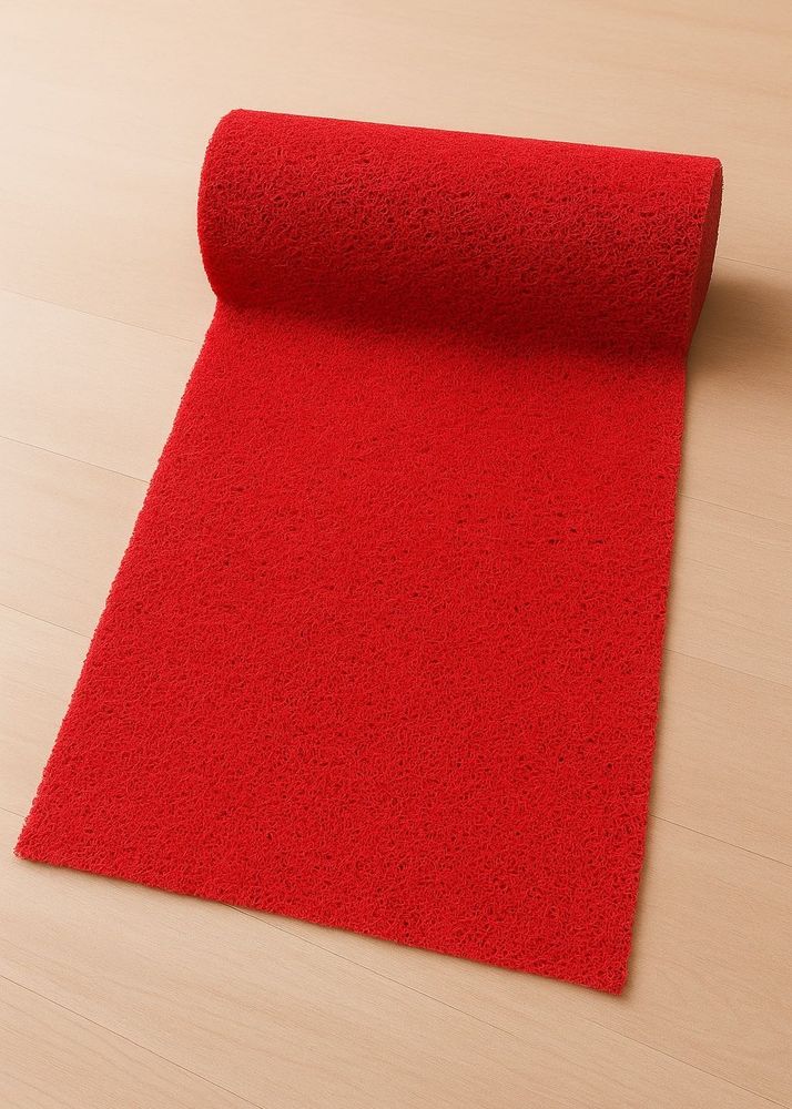 Red Decorative Mat