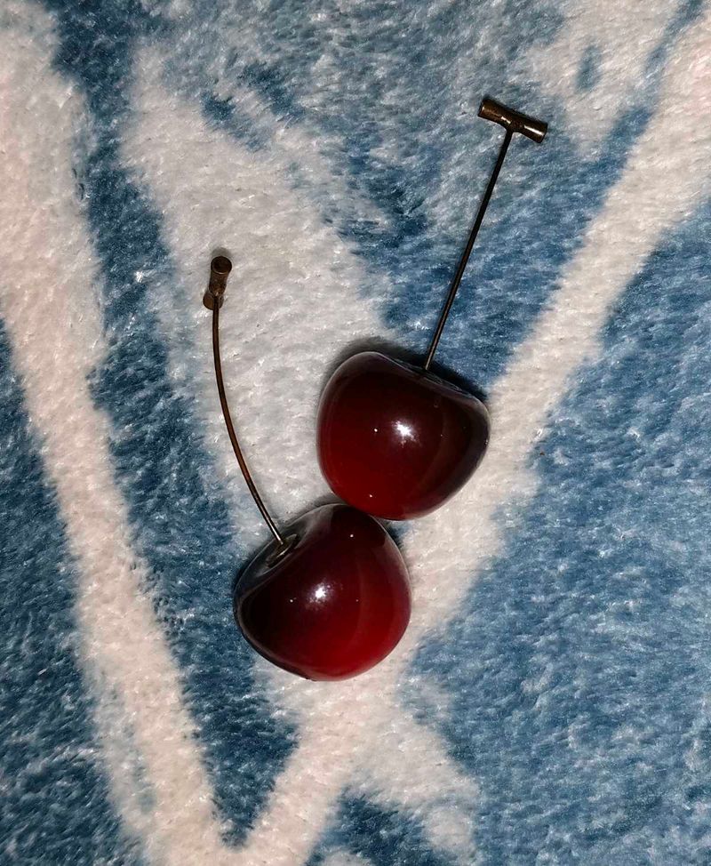 Cherry Stud Earrings