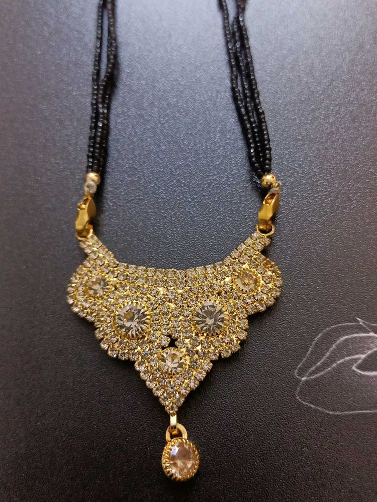 gold plated brass mangalsutra