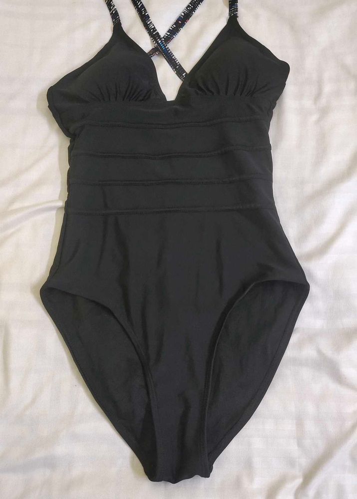 Black One Piece Swimsuit