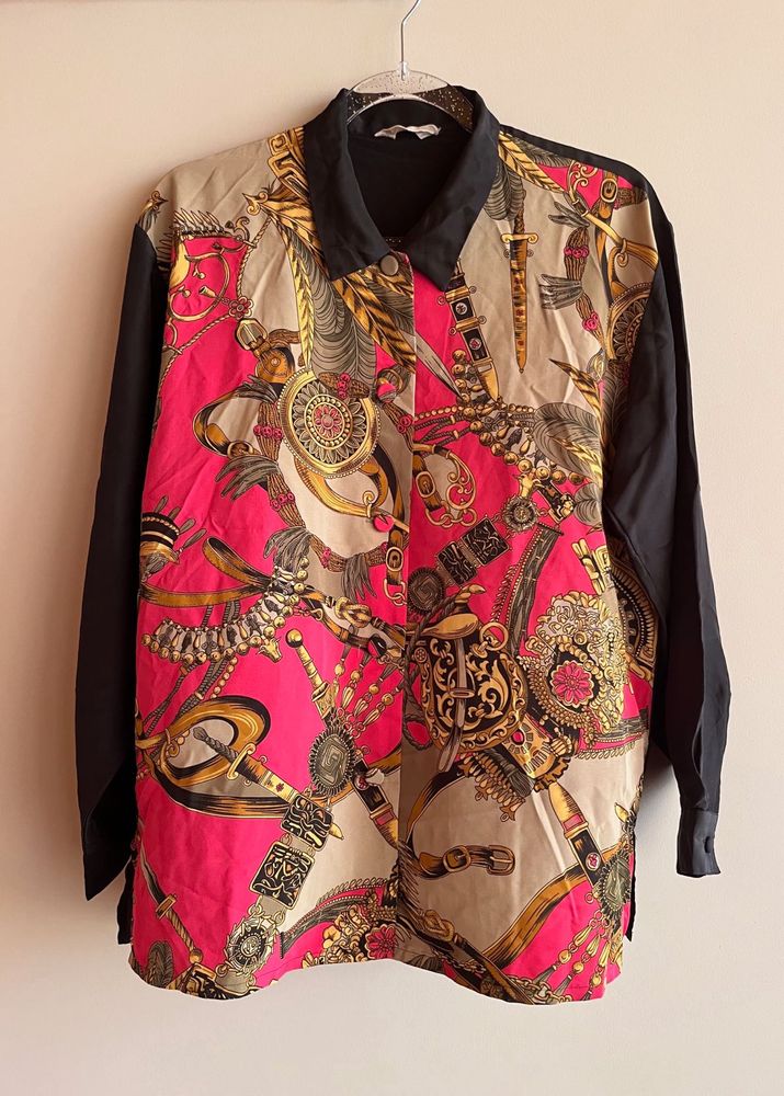 Fancy Baroque Print Shirt