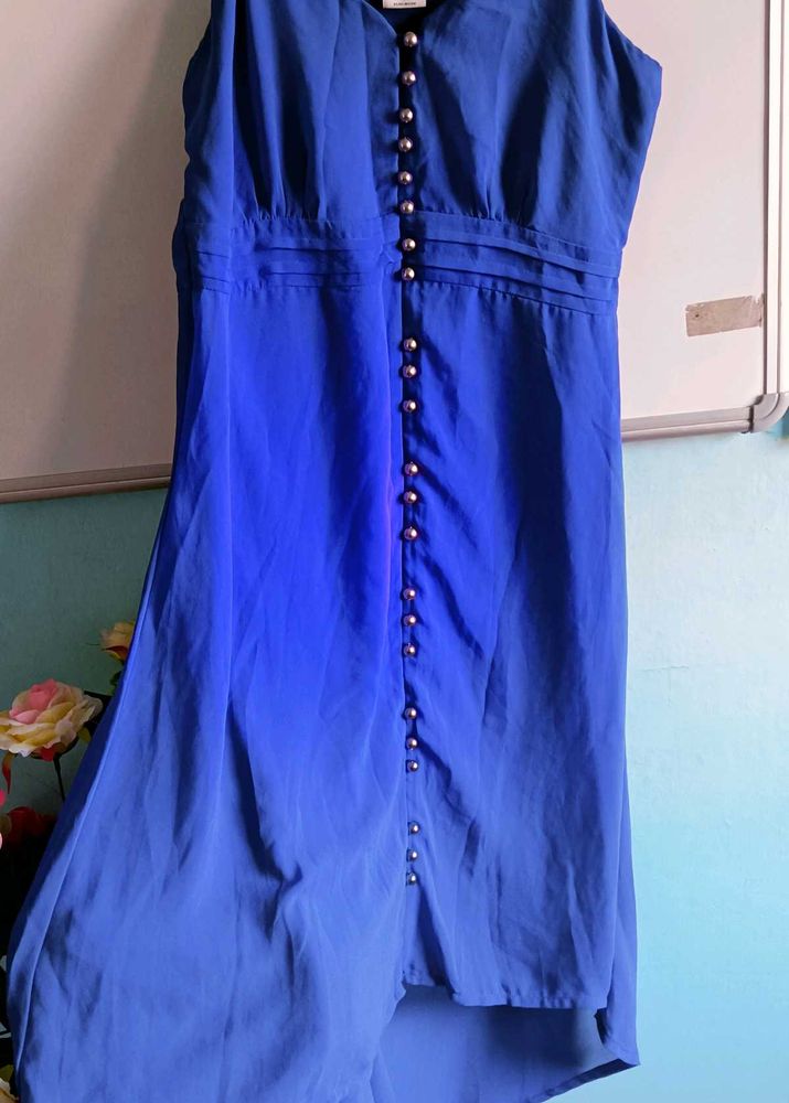 Blue Dress High-low