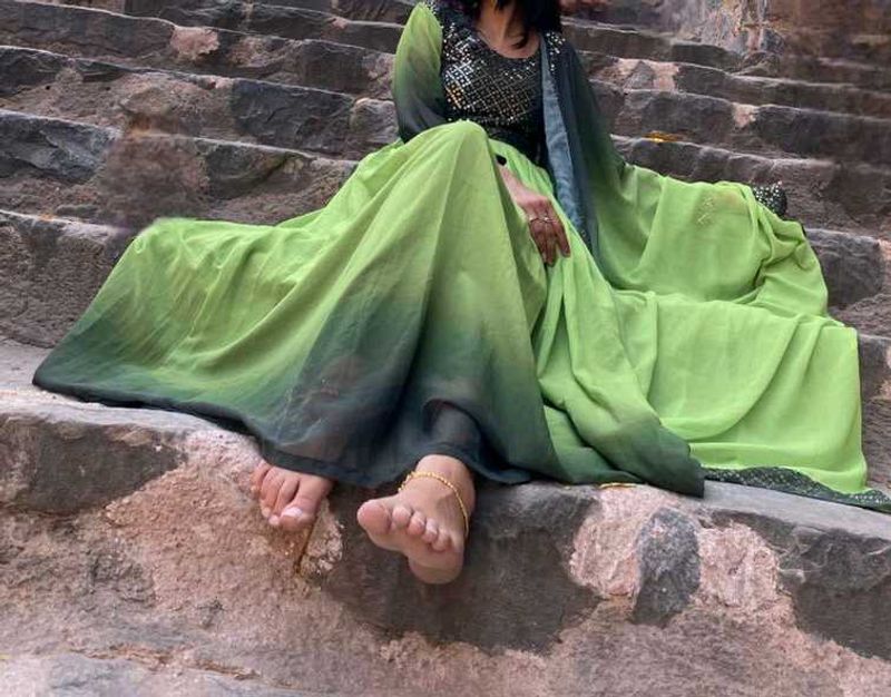 Anarkali With Dupatta