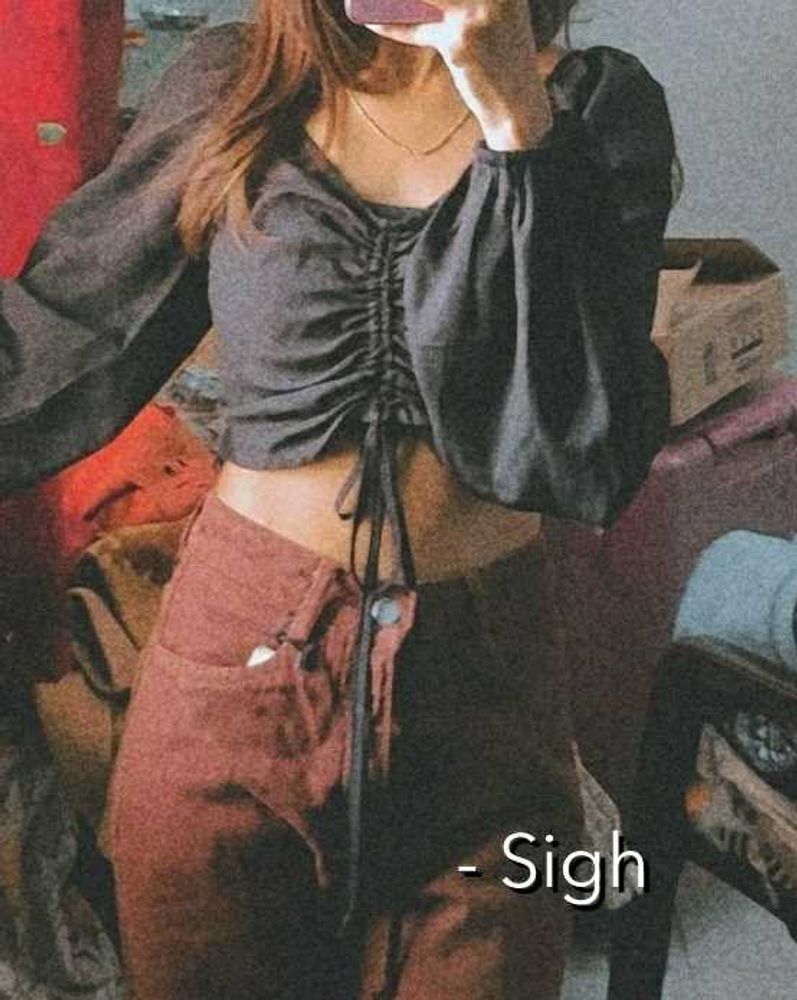 Stylish Ruched Crop Top