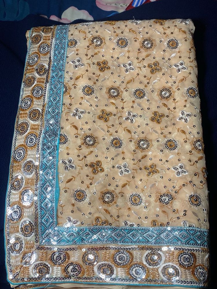 Full Work Saree