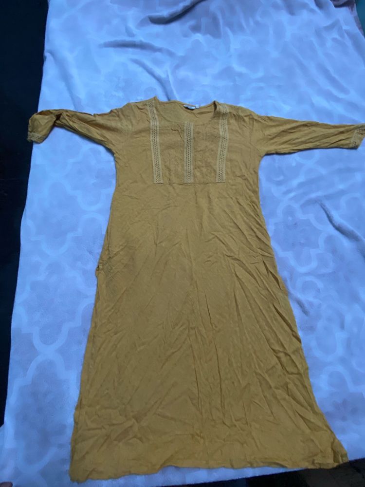 Mustard Dress