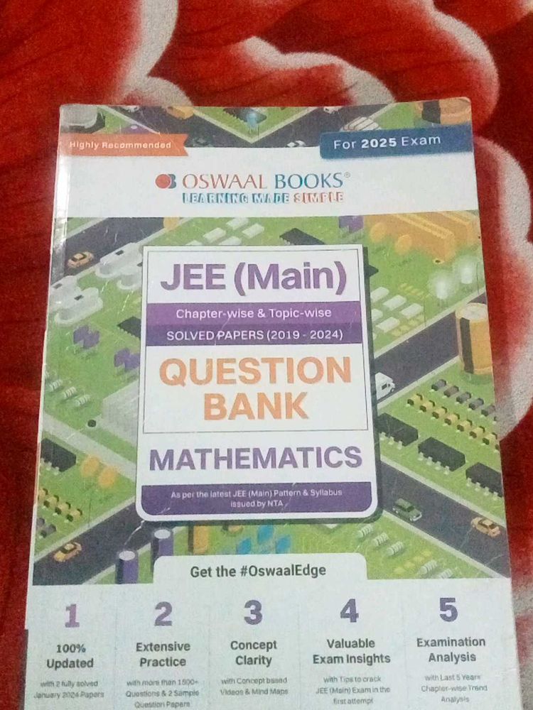 Oswaal JEE (Main) Mathematics Question Bank