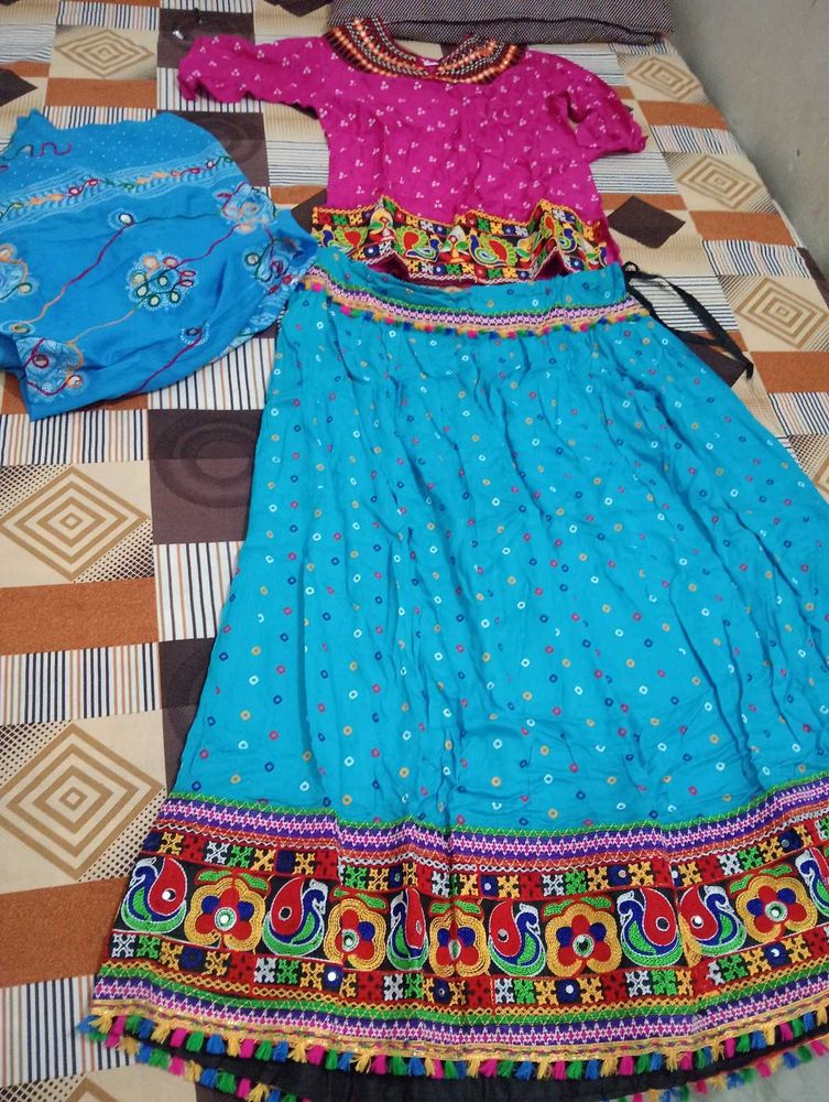 Special Vrindavan Channiya Choli For Navratri