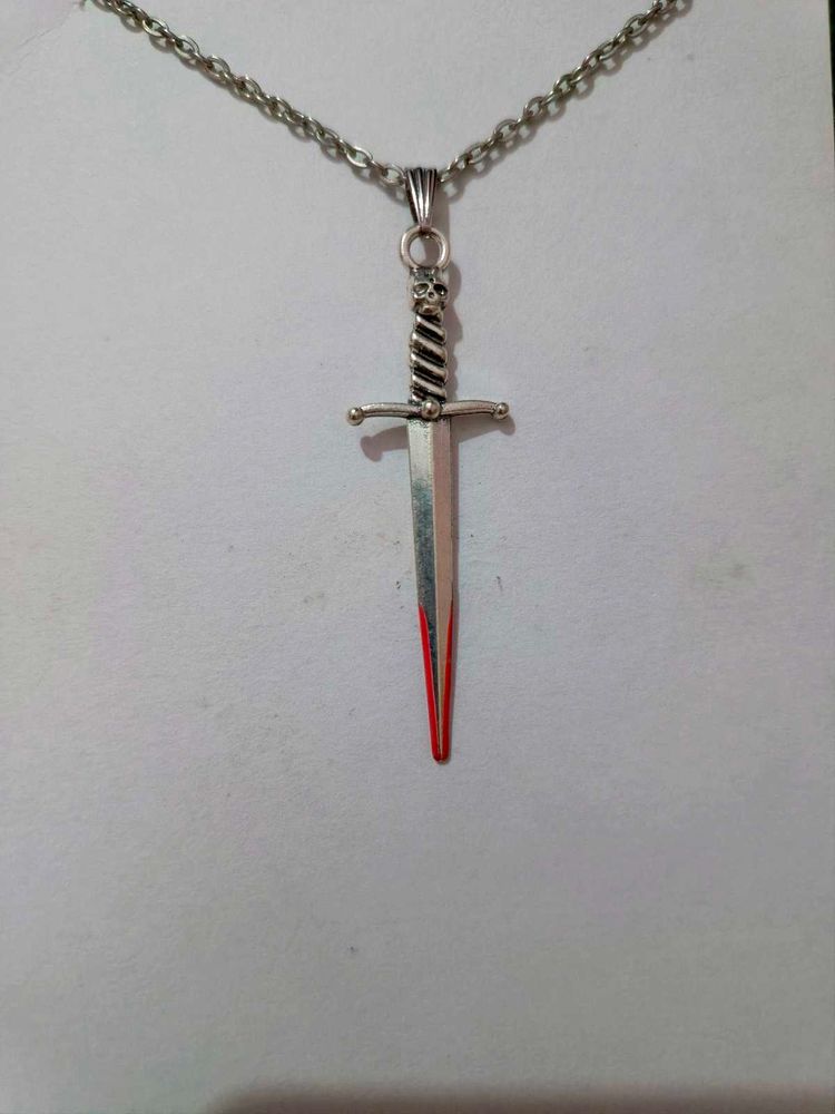 Dagger Pendant Necklace