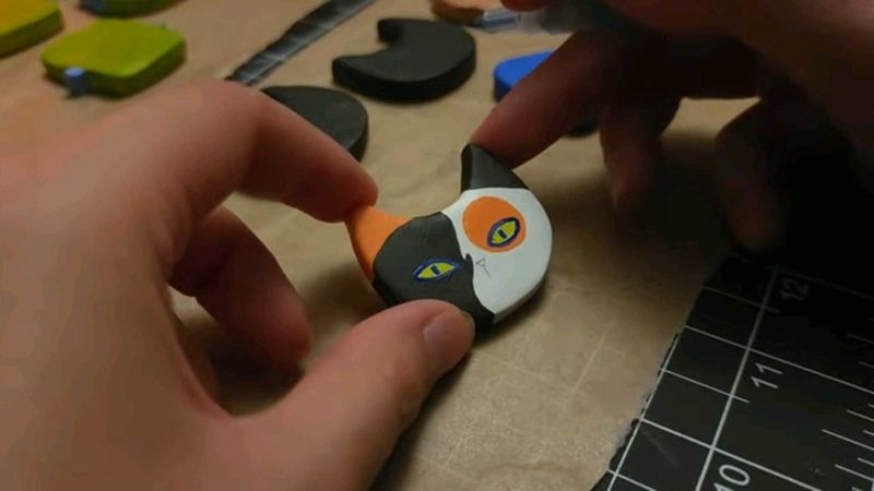 Made From Clay With Magnets