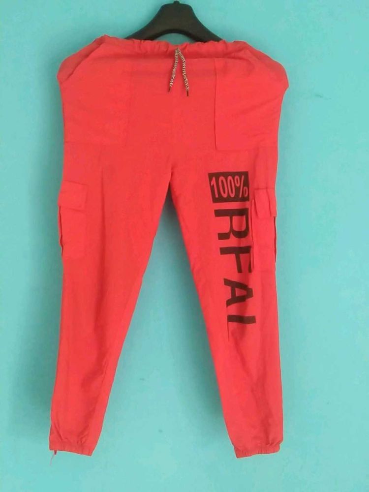 Red Cargo Pants