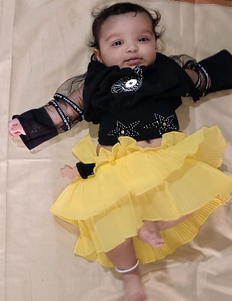 Baby Girl Cutie Srut And Trauzor