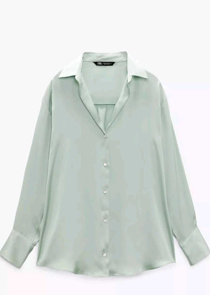 Zara Satin Shirt