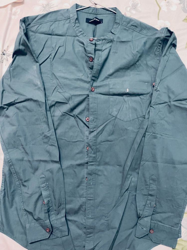 Stylish Olive Green Shirt