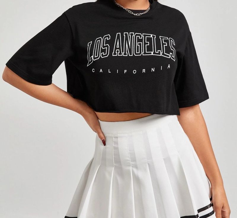 SEED@ZAD Loose Crop T-shirt
