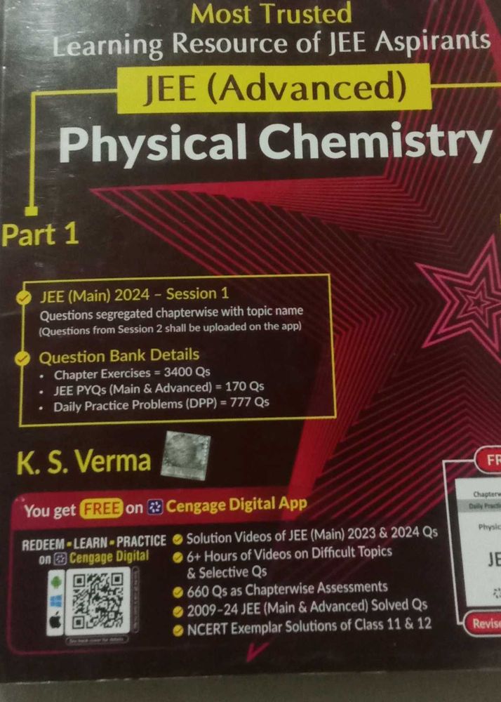 Cengage Physical Chemistry Part 1