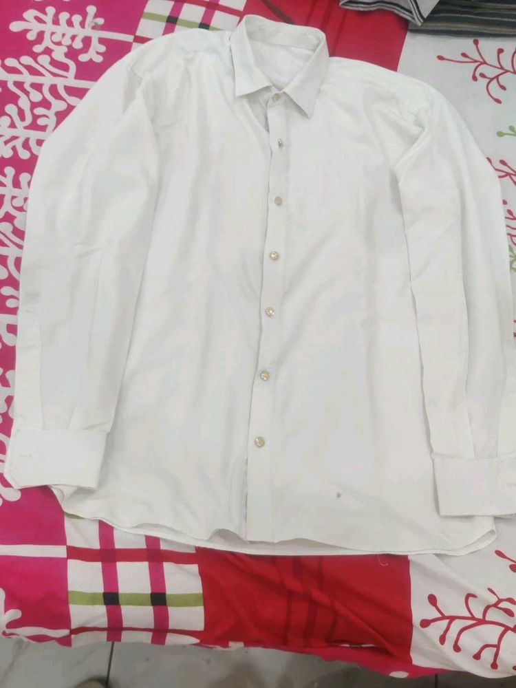 White Casual Shirt