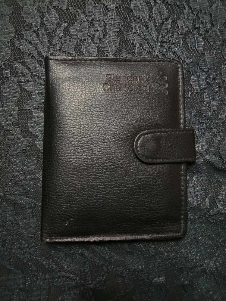 Standard Chartered Leather Wallet for men/women