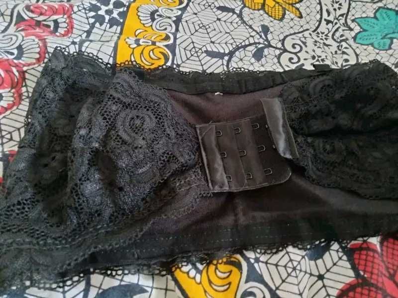 Black Lace Bra