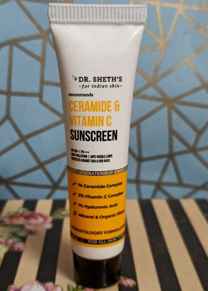 Dr. Sheth&#39;s Ceramide &amp; Vitamin C Sunscreen
