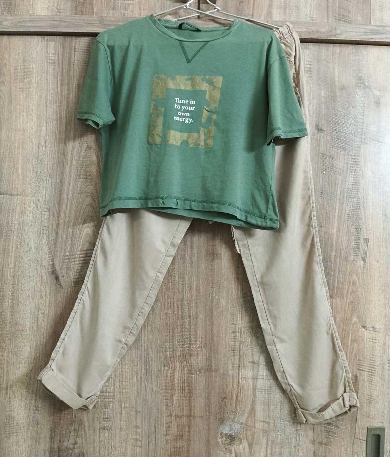TSHIRT AND PANT SET